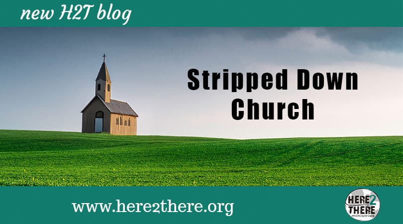 Image of church in a field.
